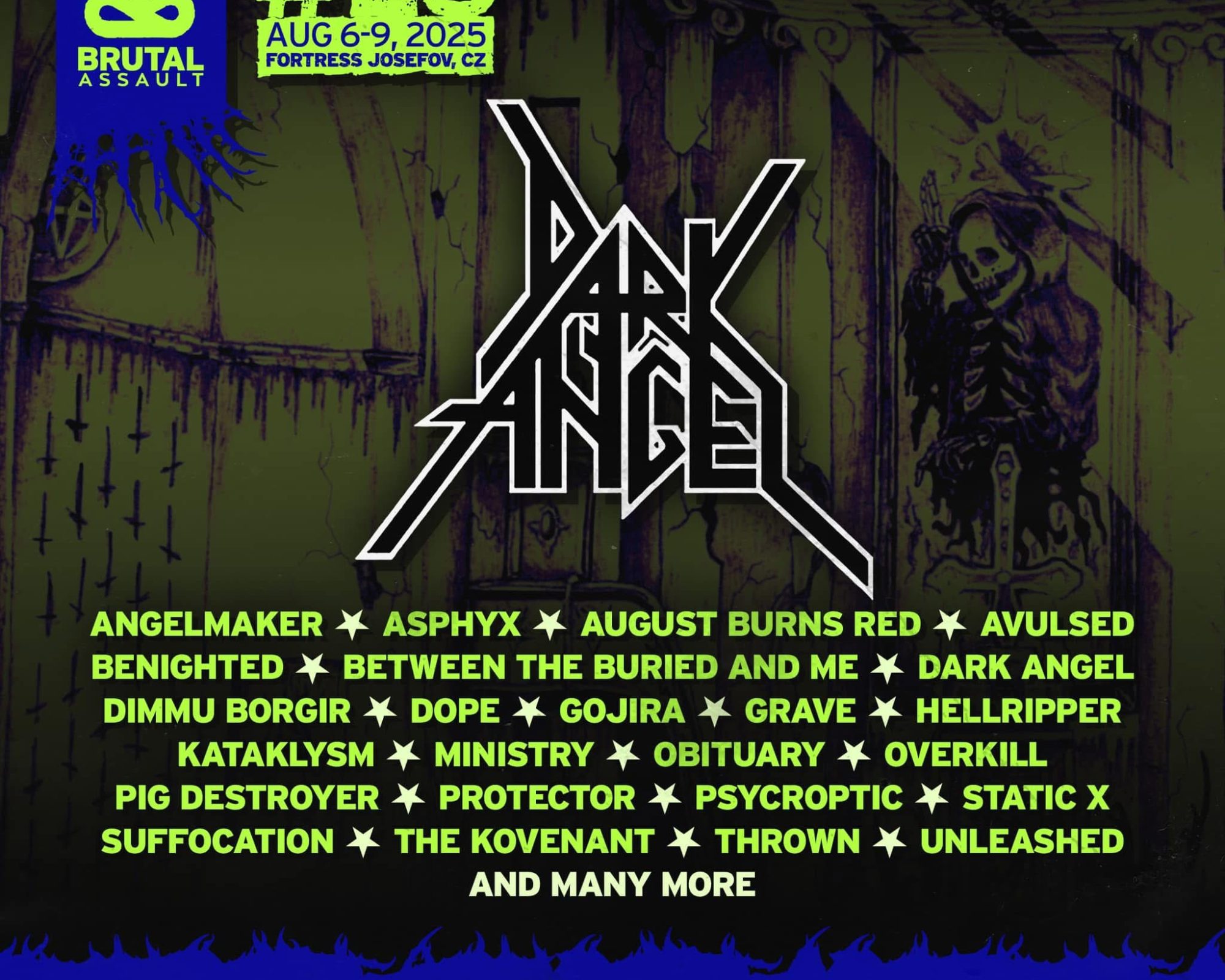 Brutal Assault Czech Republic, August 6-9