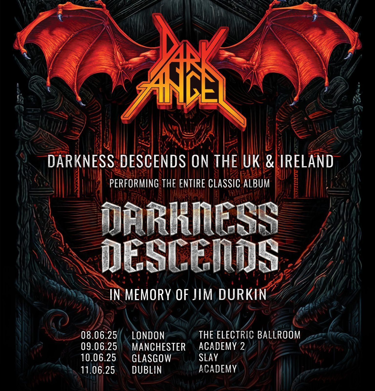 Darkness Descends June 8, Camden
